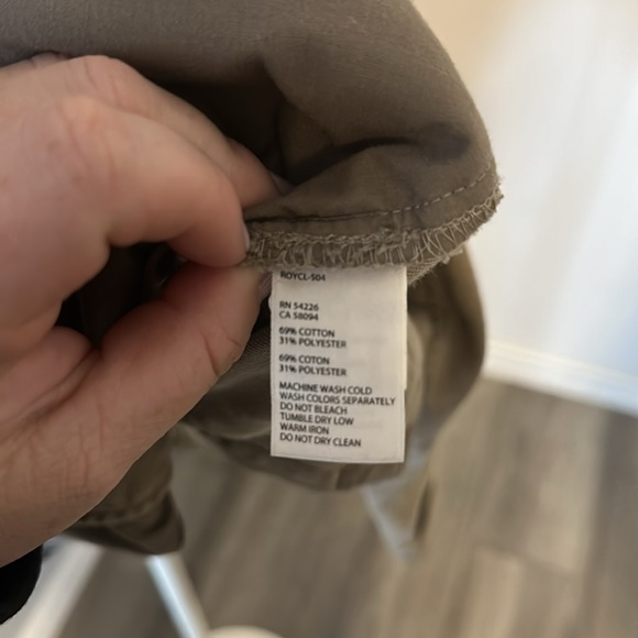 Royal Robbins Women’s Cotton Poly Blend Long Sleeve Khaki Cruiser Blazer size M - Picture 9 of 10